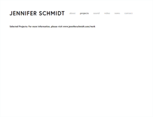 Tablet Screenshot of jenniferschmidt.com